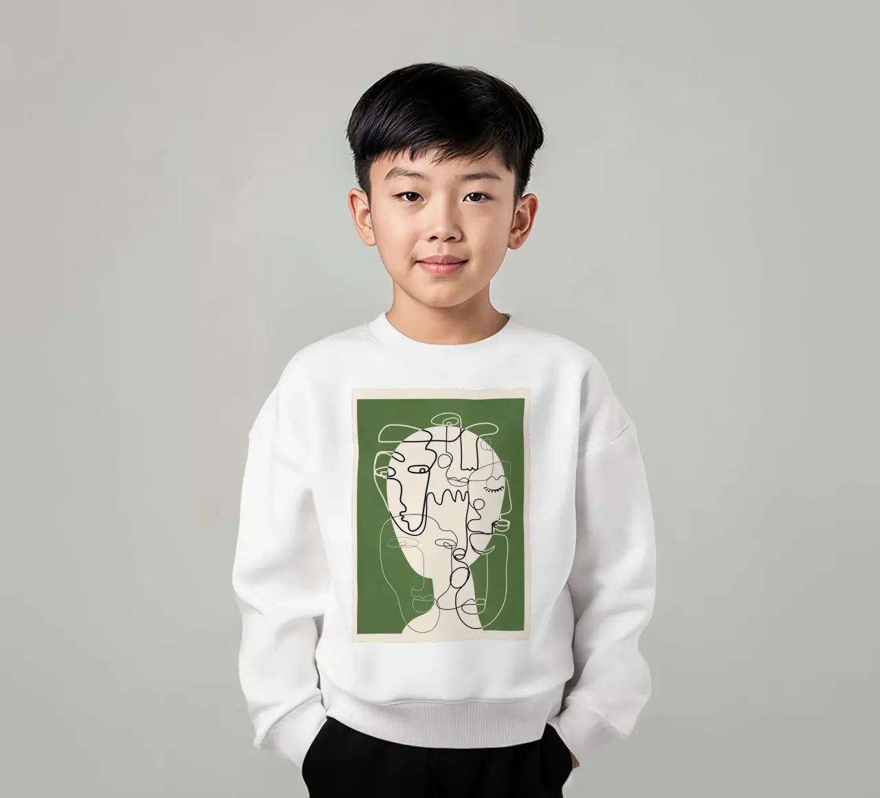 Undefined Thought Flow 2 sudadera para niño de Nadjaa