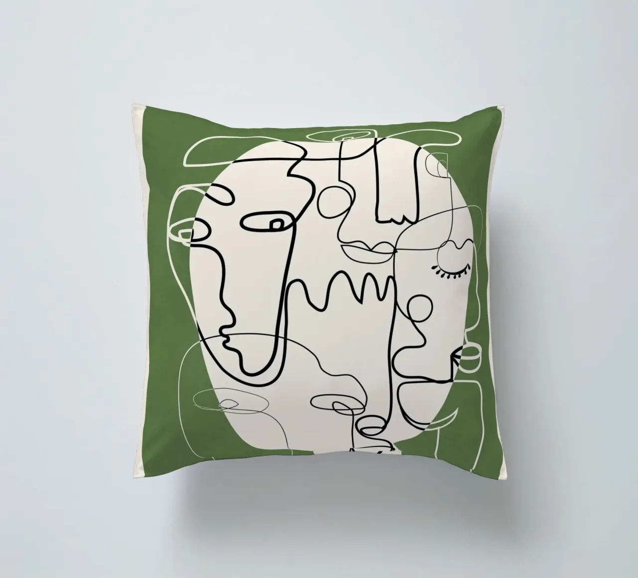 Undefined Thought Flow 2 kussen van Nadjaa