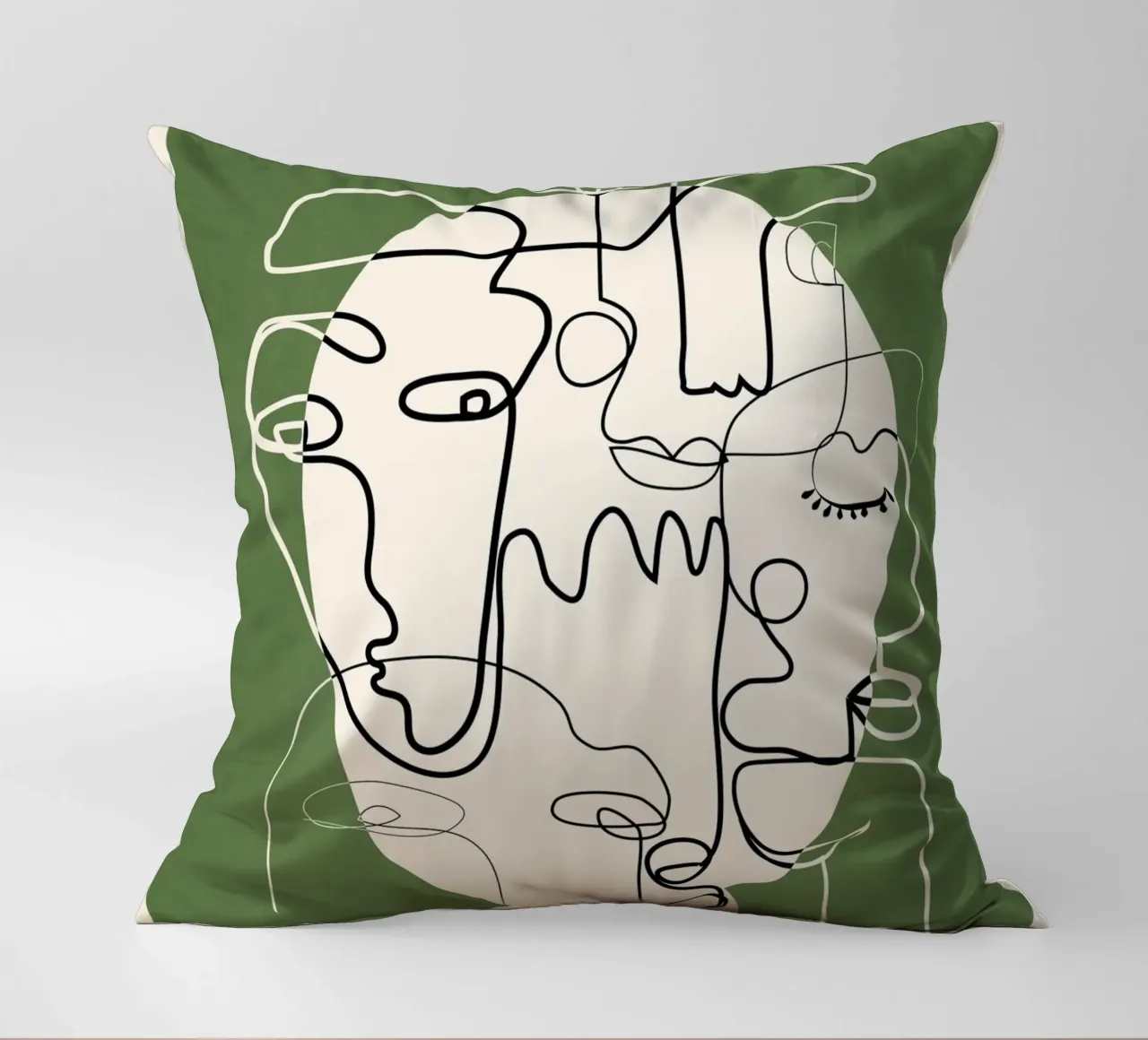 Undefined Thought Flow 2 kussen van Nadjaa