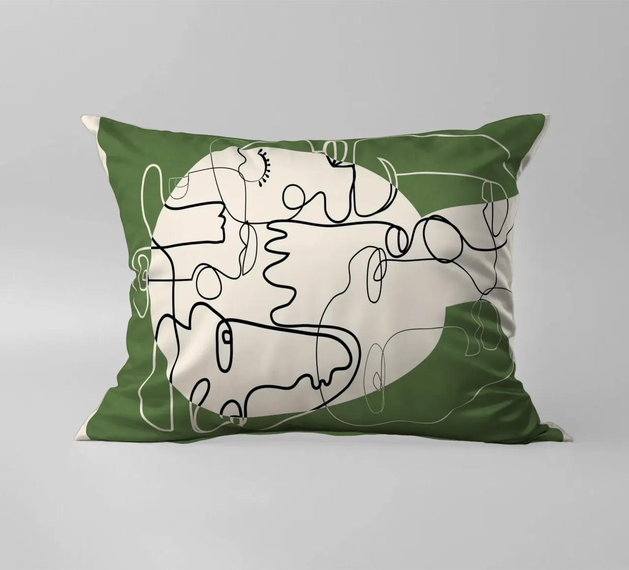 Undefined Thought Flow 2 kussen van Nadjaa