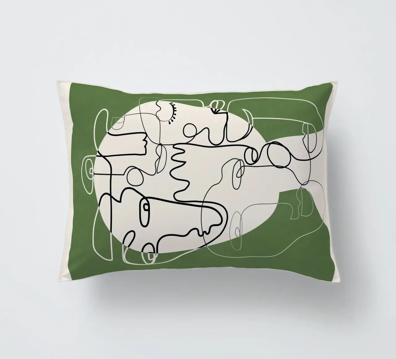 Undefined Thought Flow 2 kussen van Nadjaa