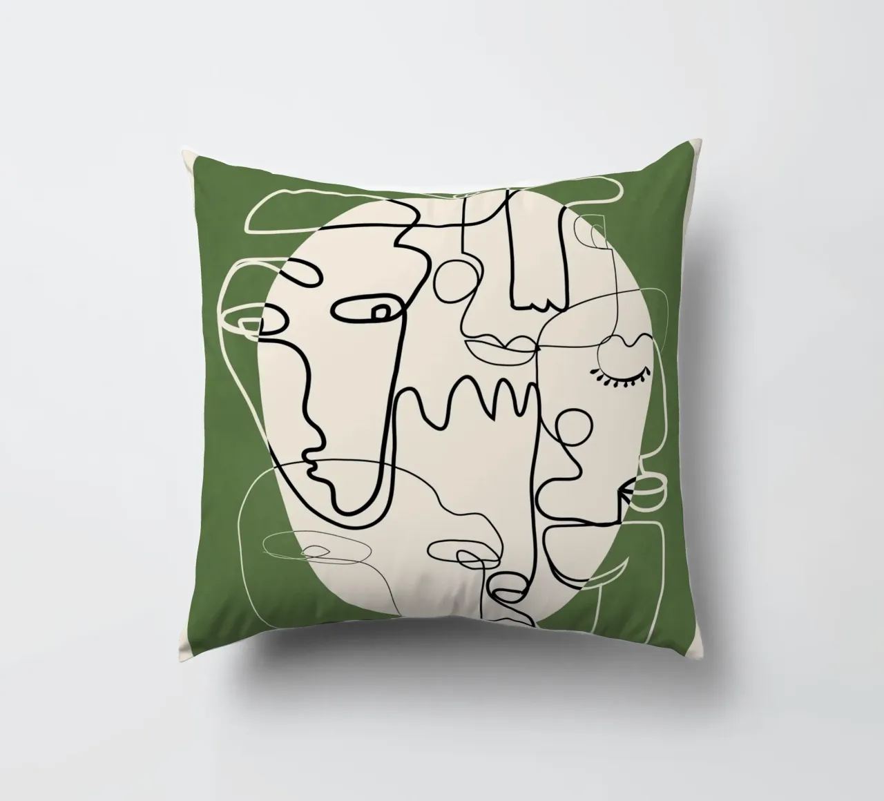 Undefined Thought Flow 2 kussen van Nadjaa