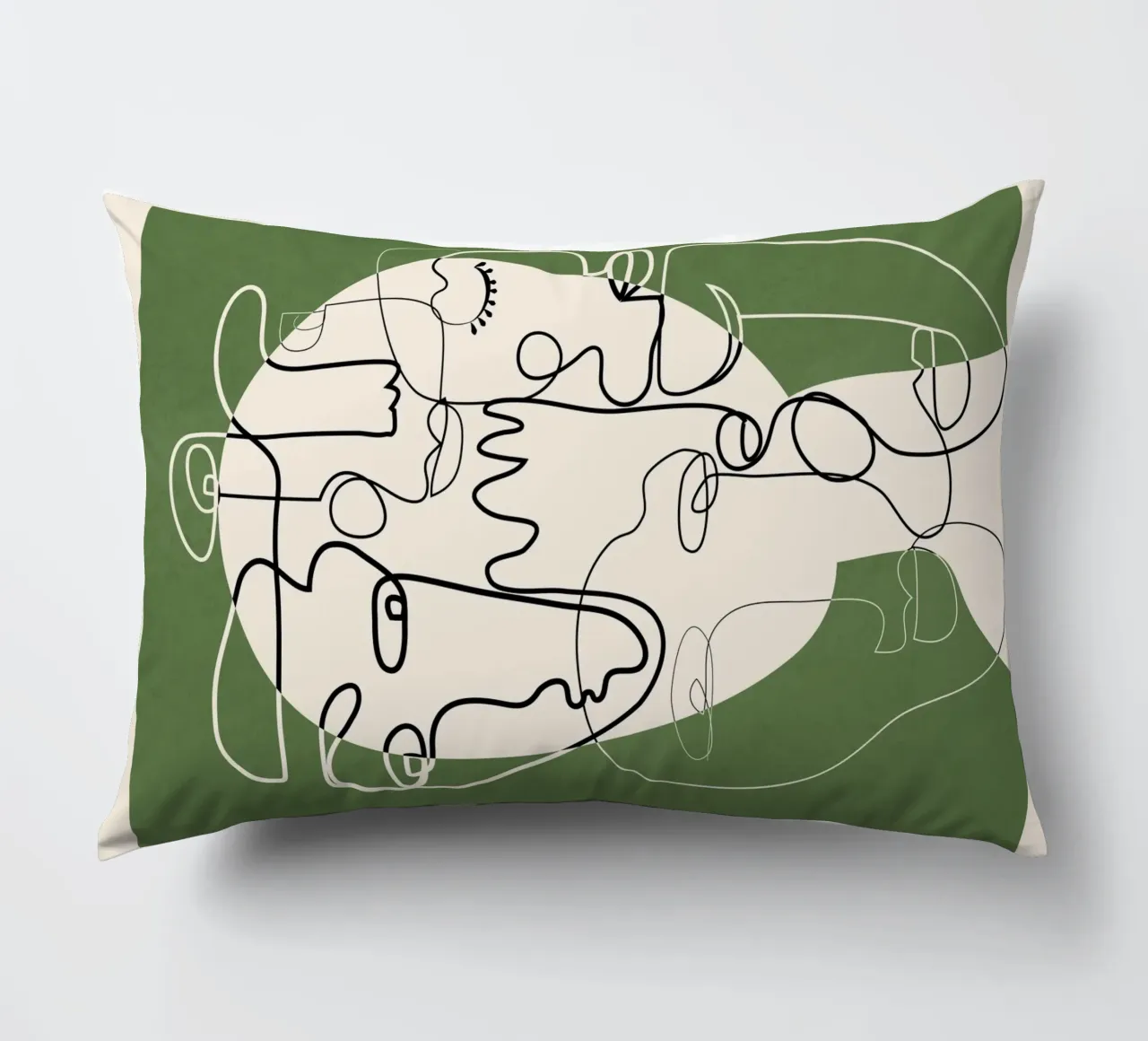 Undefined Thought Flow 2 kussen van Nadjaa