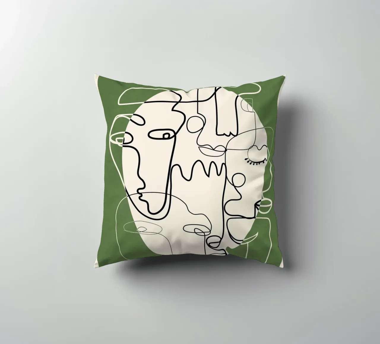 Undefined Thought Flow 2 kussen van Nadjaa