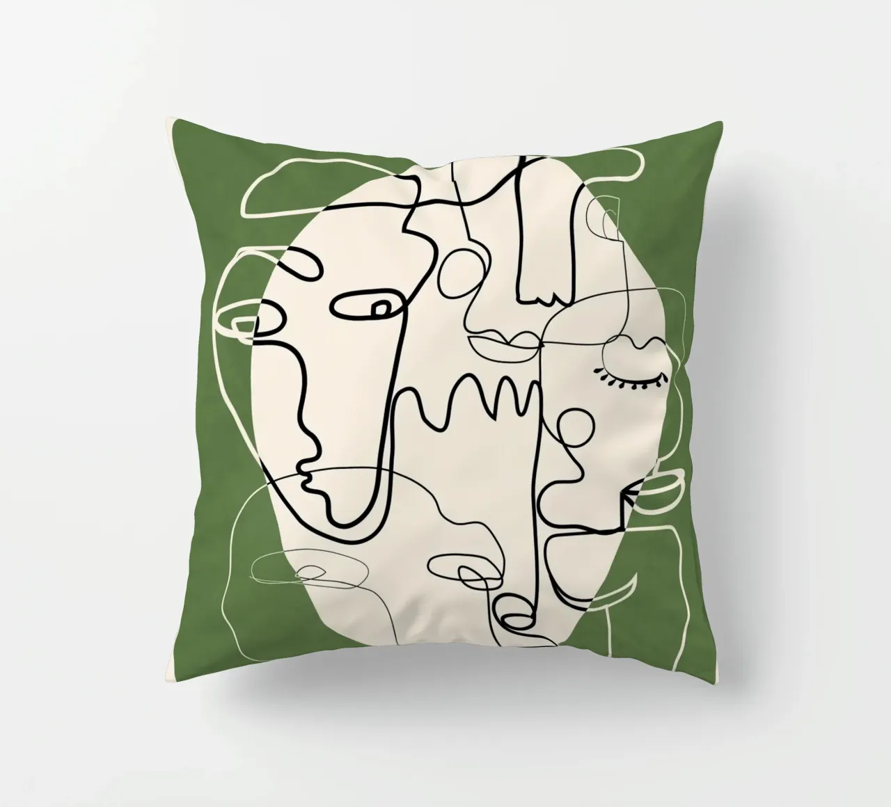 Undefined Thought Flow 2 Kissen von Nadjaa