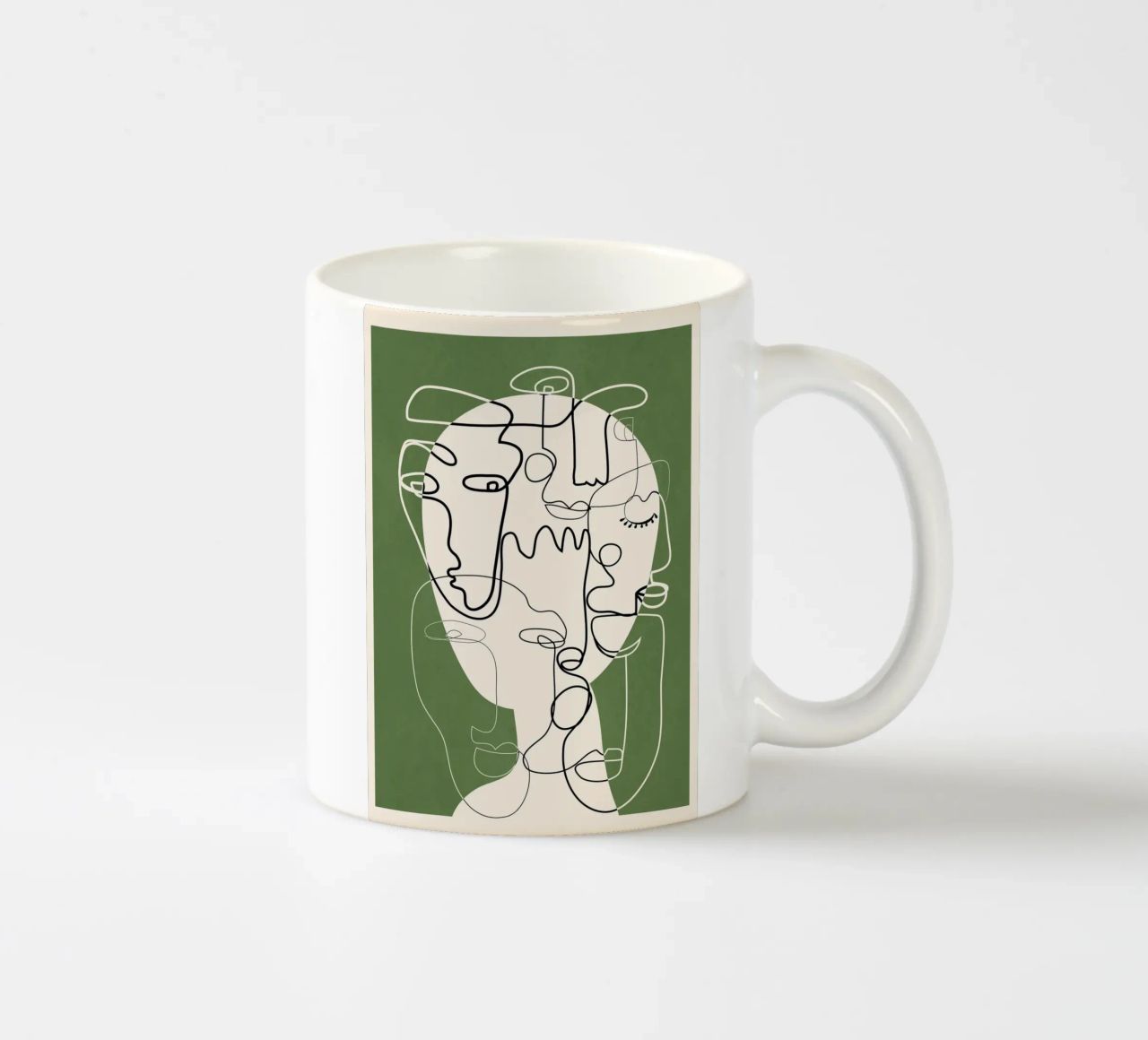 Undefined Thought Flow 2 tazza in ceramica da Nadjaa