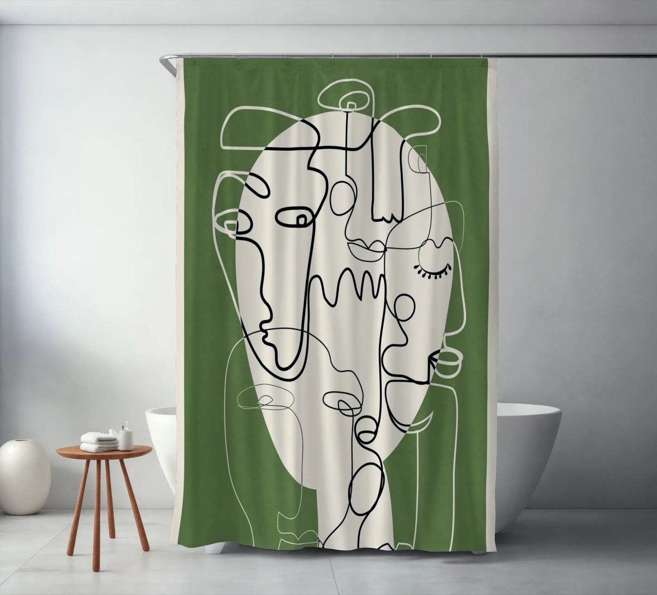 Undefined Thought Flow 2 tenda da doccia da Nadjaa