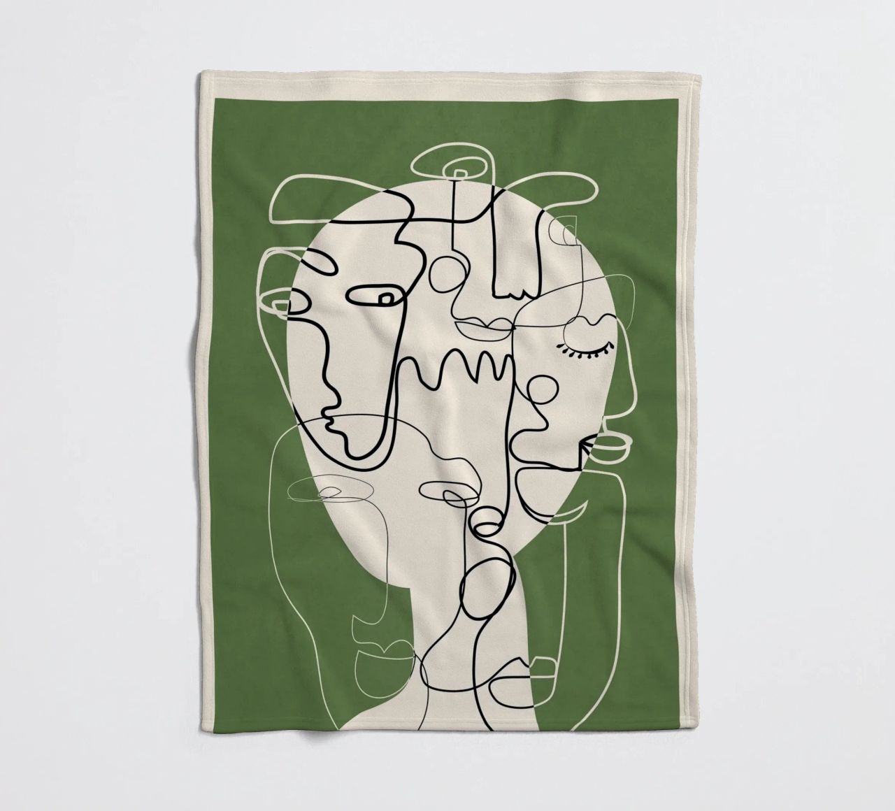Undefined Thought Flow 2 coperta in pile da Nadjaa