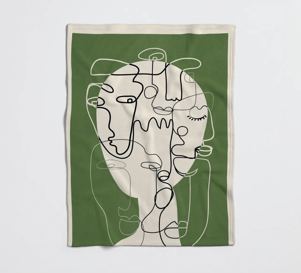 Undefined Thought Flow 2 coperta in pile da Nadjaa