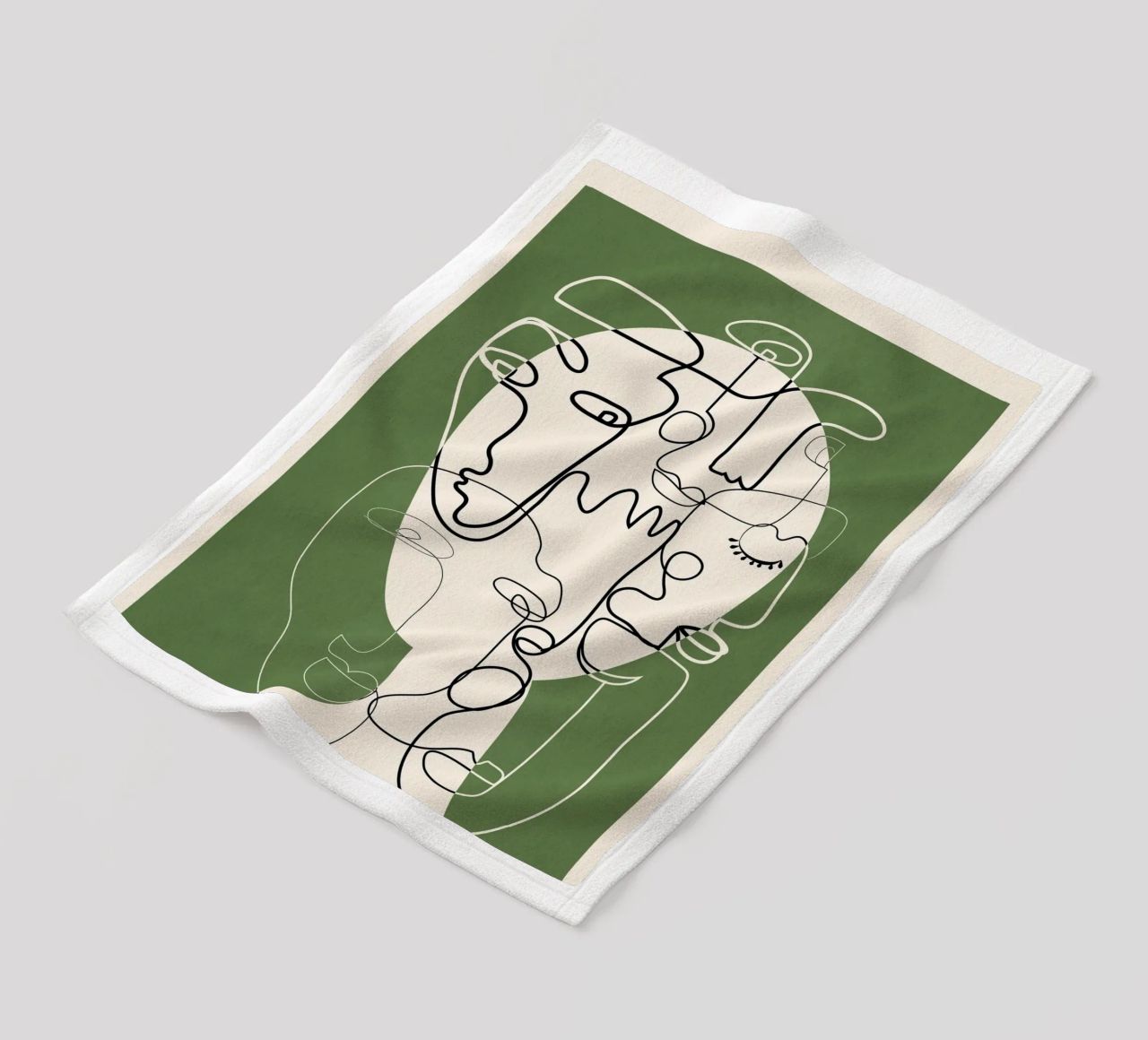Undefined Thought Flow 2 coperta in pile da Nadjaa