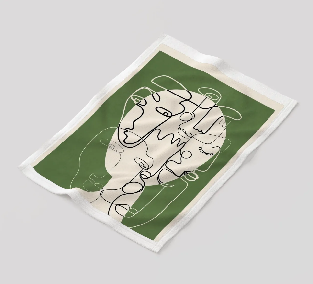 Undefined Thought Flow 2 coperta in pile da Nadjaa