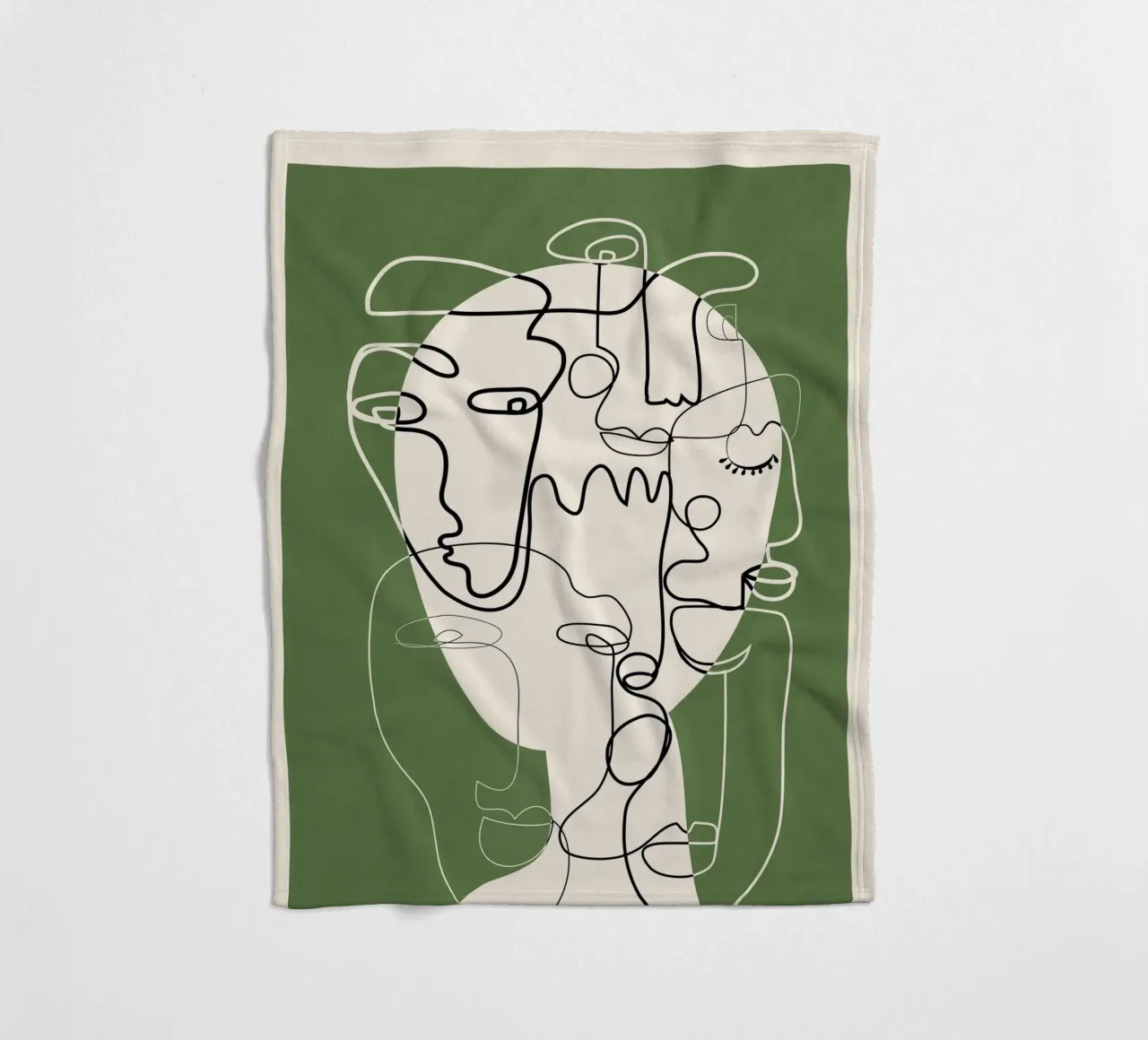 Undefined Thought Flow 2 coperta in pile da Nadjaa