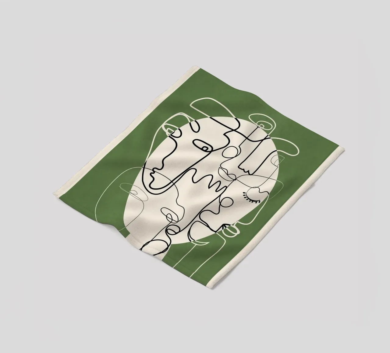 Undefined Thought Flow 2 coperta in pile da Nadjaa