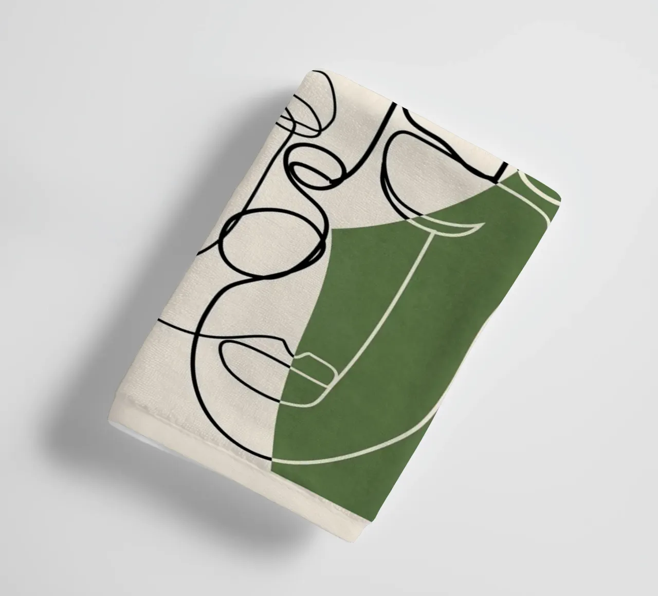 Undefined Thought Flow 2 asciugamano da bagno da Nadjaa