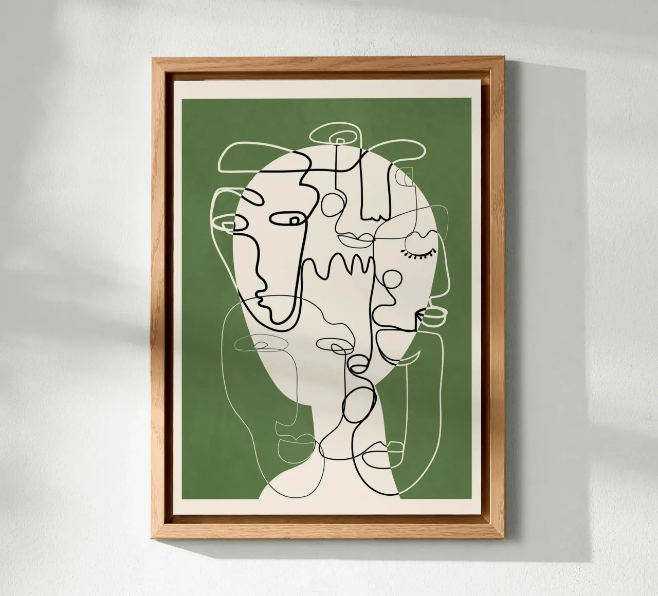 Undefined Thought Flow 2 Alu-Dibond von Nadjaa