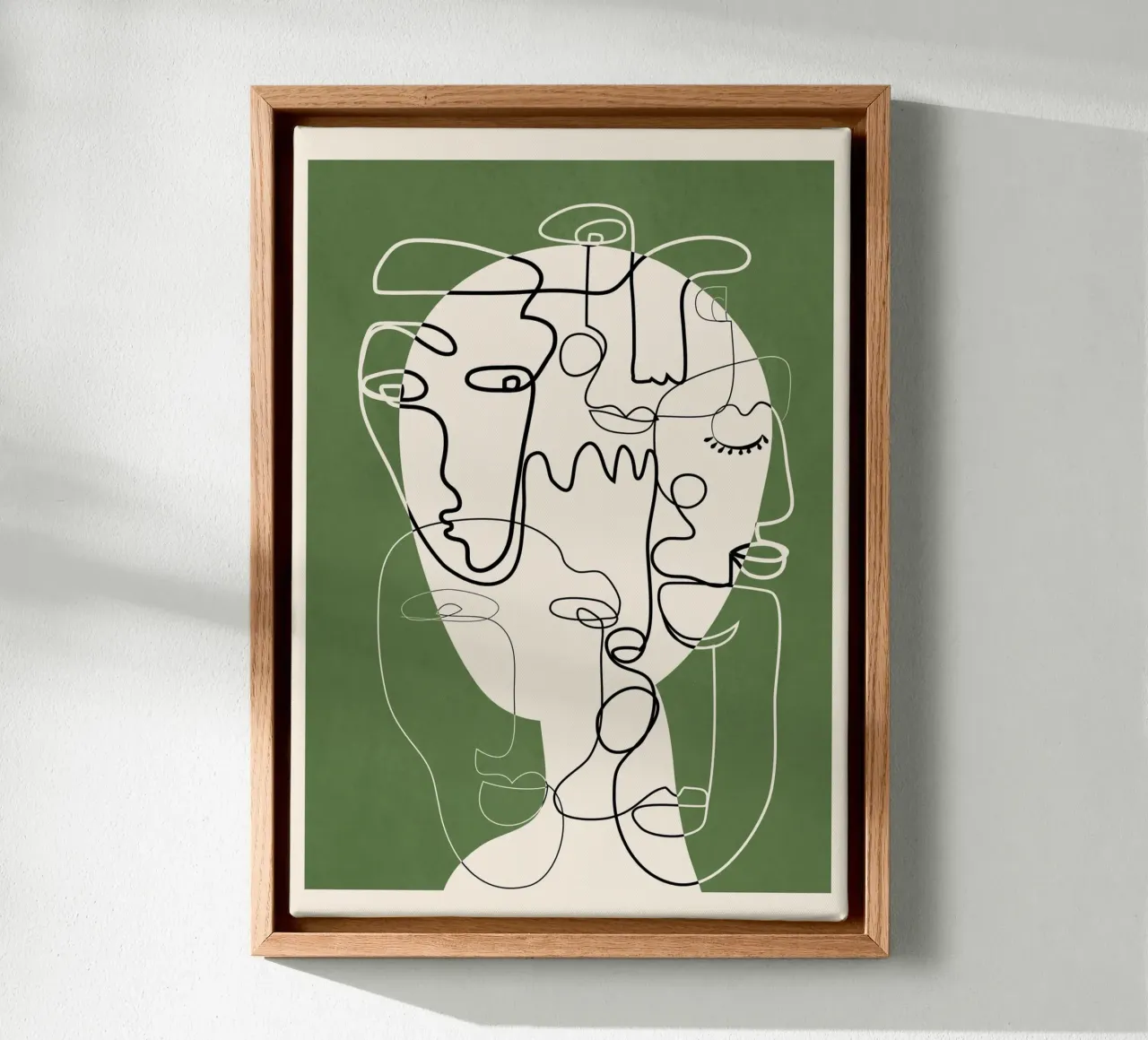 Undefined Thought Flow 2 toile avec Caisse américaine de Nadjaa