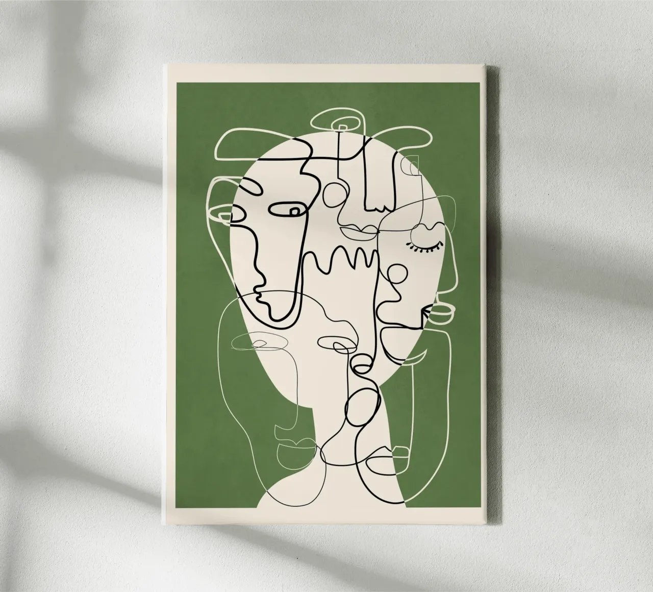 Undefined Thought Flow 2 toile avec Caisse américaine de Nadjaa