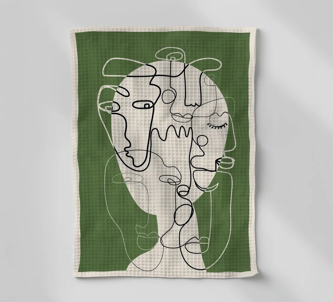Undefined Thought Flow 2 Geschirrtuch von Nadjaa
