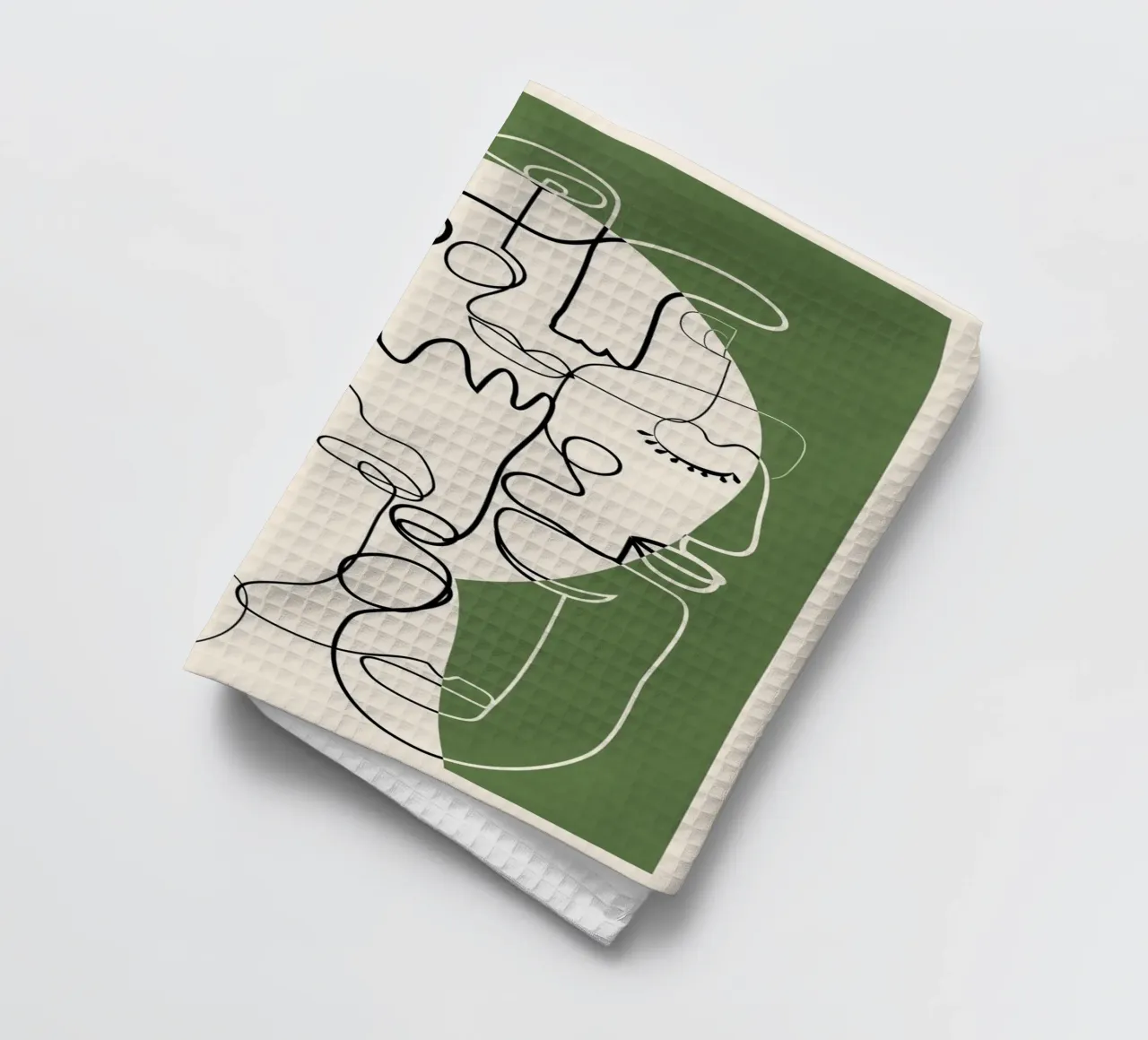 Undefined Thought Flow 2 torchon de Nadjaa