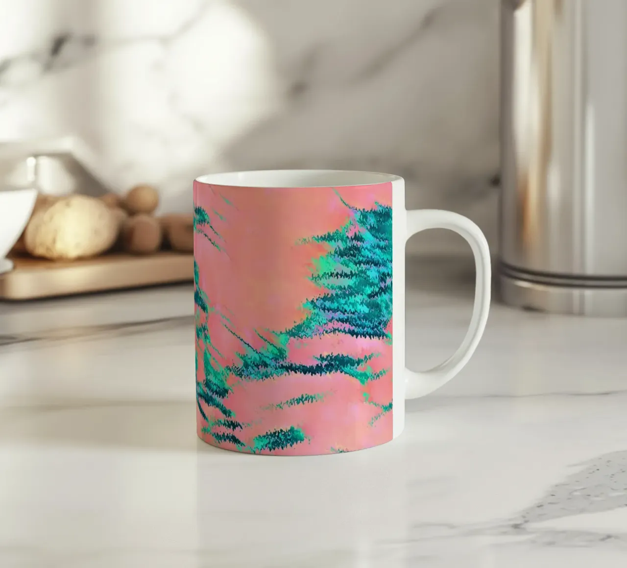 Vedo la bellezza Marmo di malachite tazza in ceramica da SilverPegasus