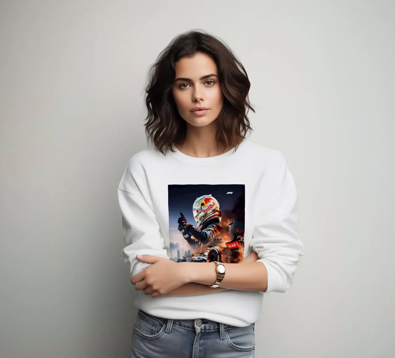 Max Verstappen felpa da Indah Creative