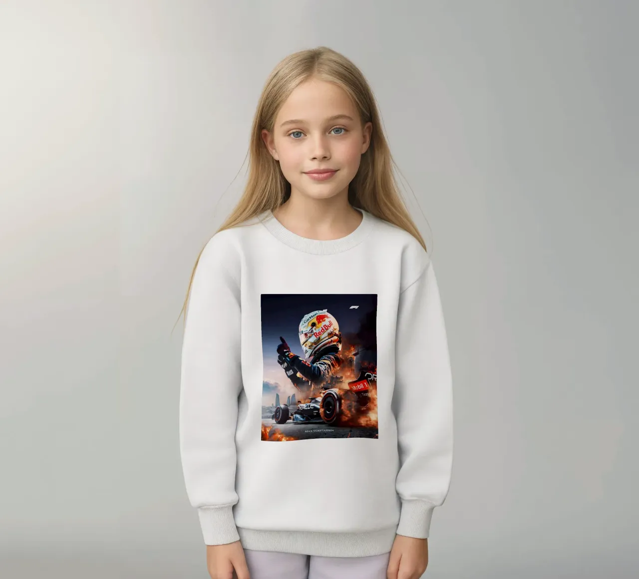 Max Verstappen felpa bambino da Indah Creative