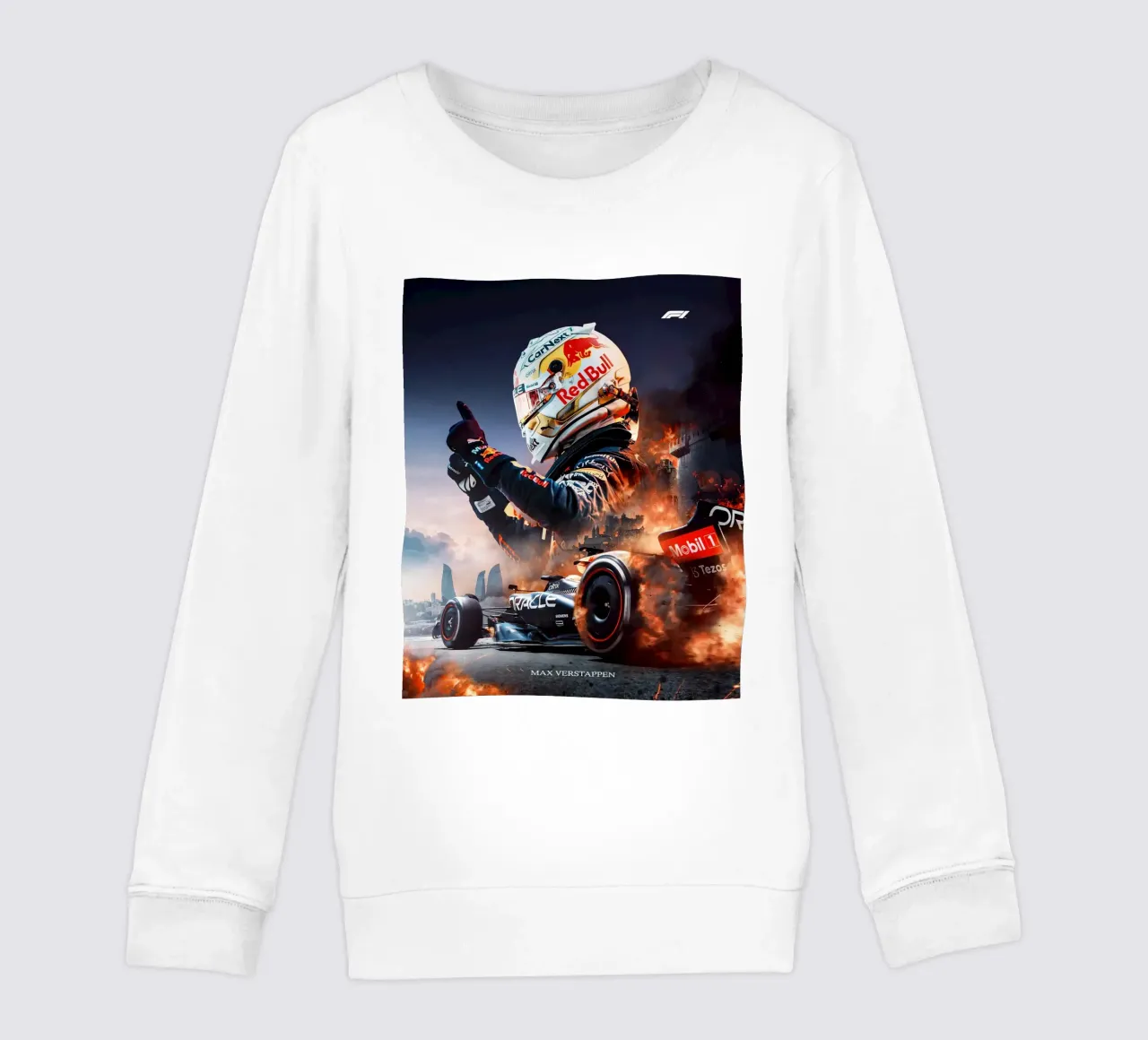 Max Verstappen felpa bambino da Indah Creative