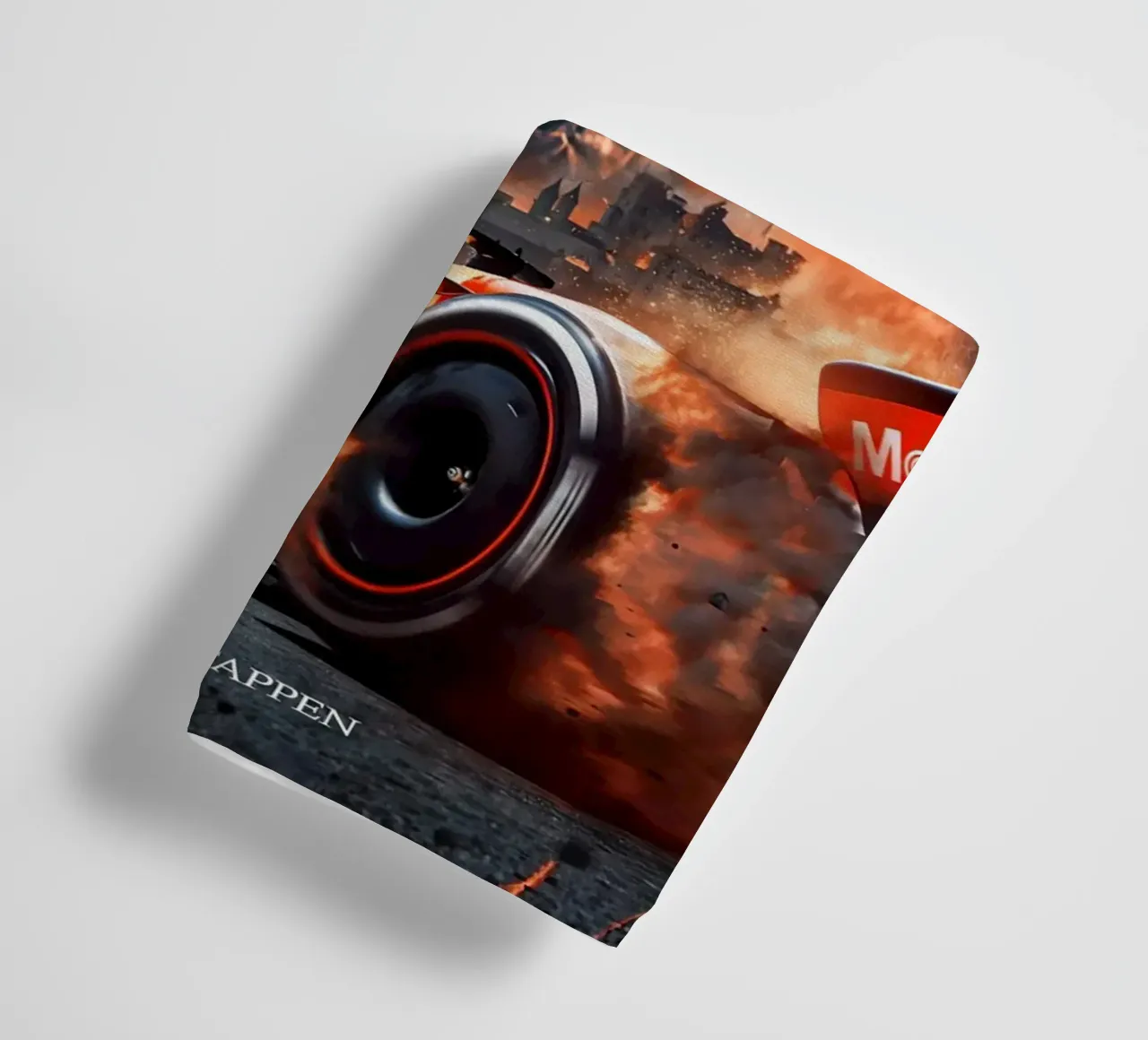 Max Verstappen asciugamano da bagno da Indah Creative