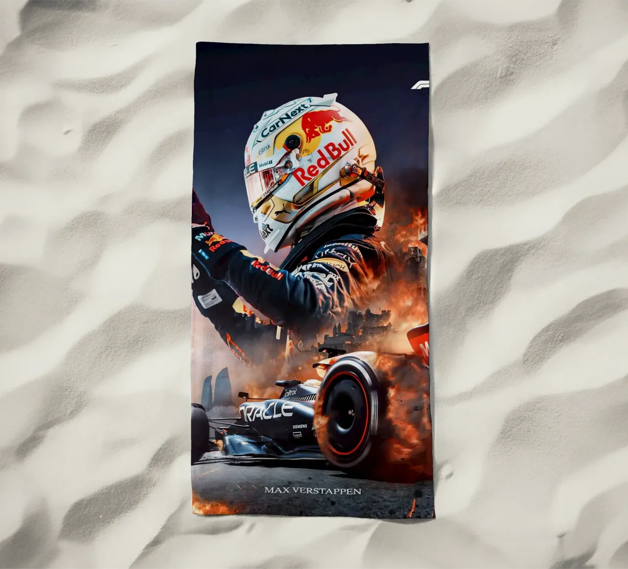 Max Verstappen telo mare da Indah Creative