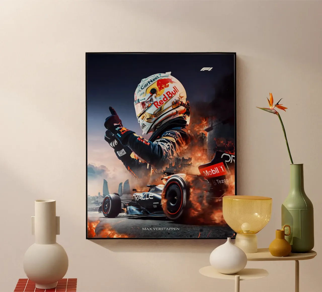 Max Verstappen plexiglass da Indah Creative