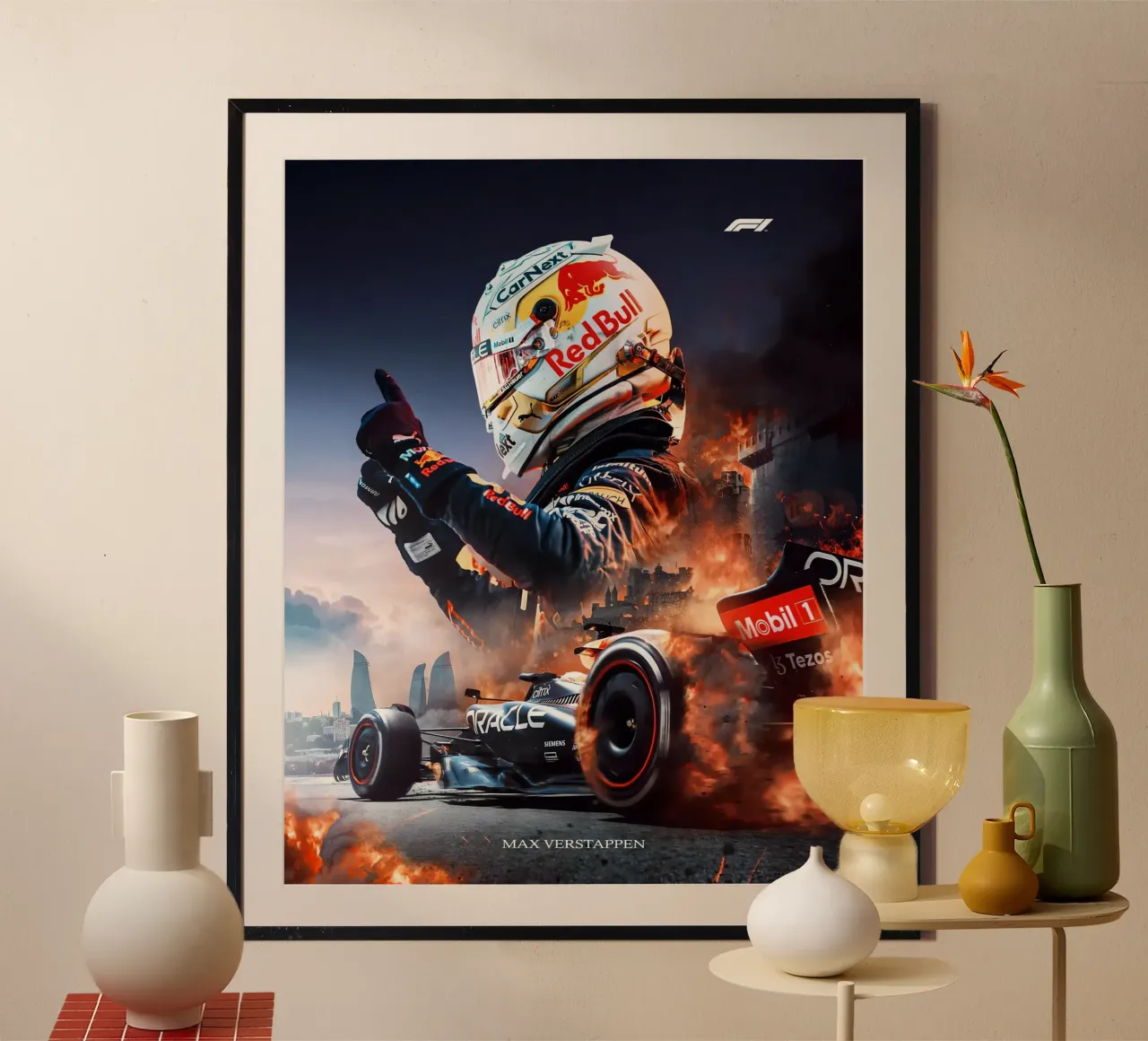 Max Verstappen poster da Indah Creative