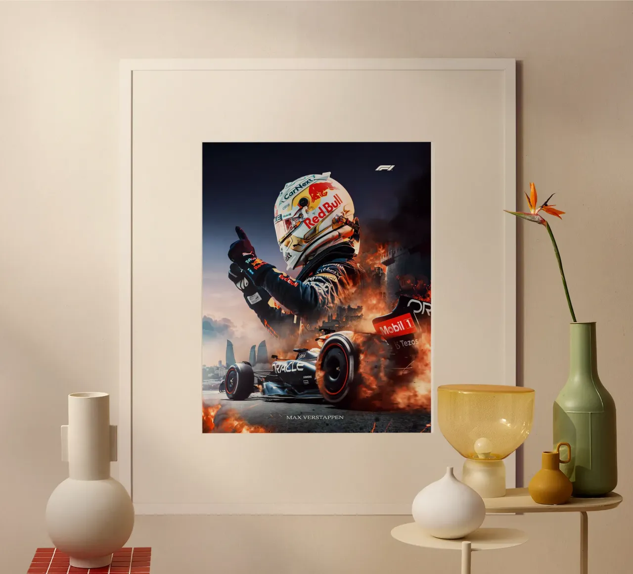 Max Verstappen poster da Indah Creative