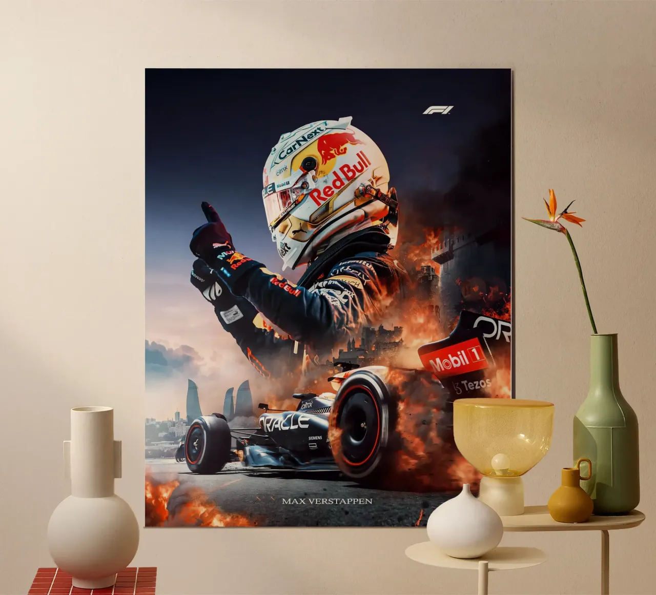 Max Verstappen poster da Indah Creative