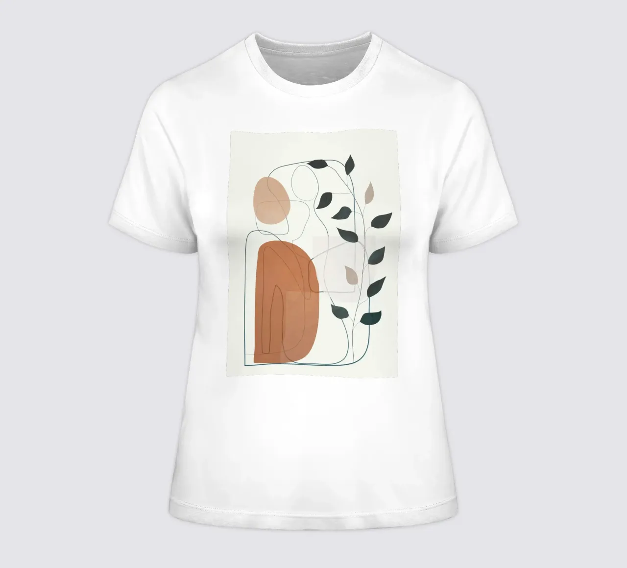 Movement Abstraction 1 t-shirt da donna da Nadjaa