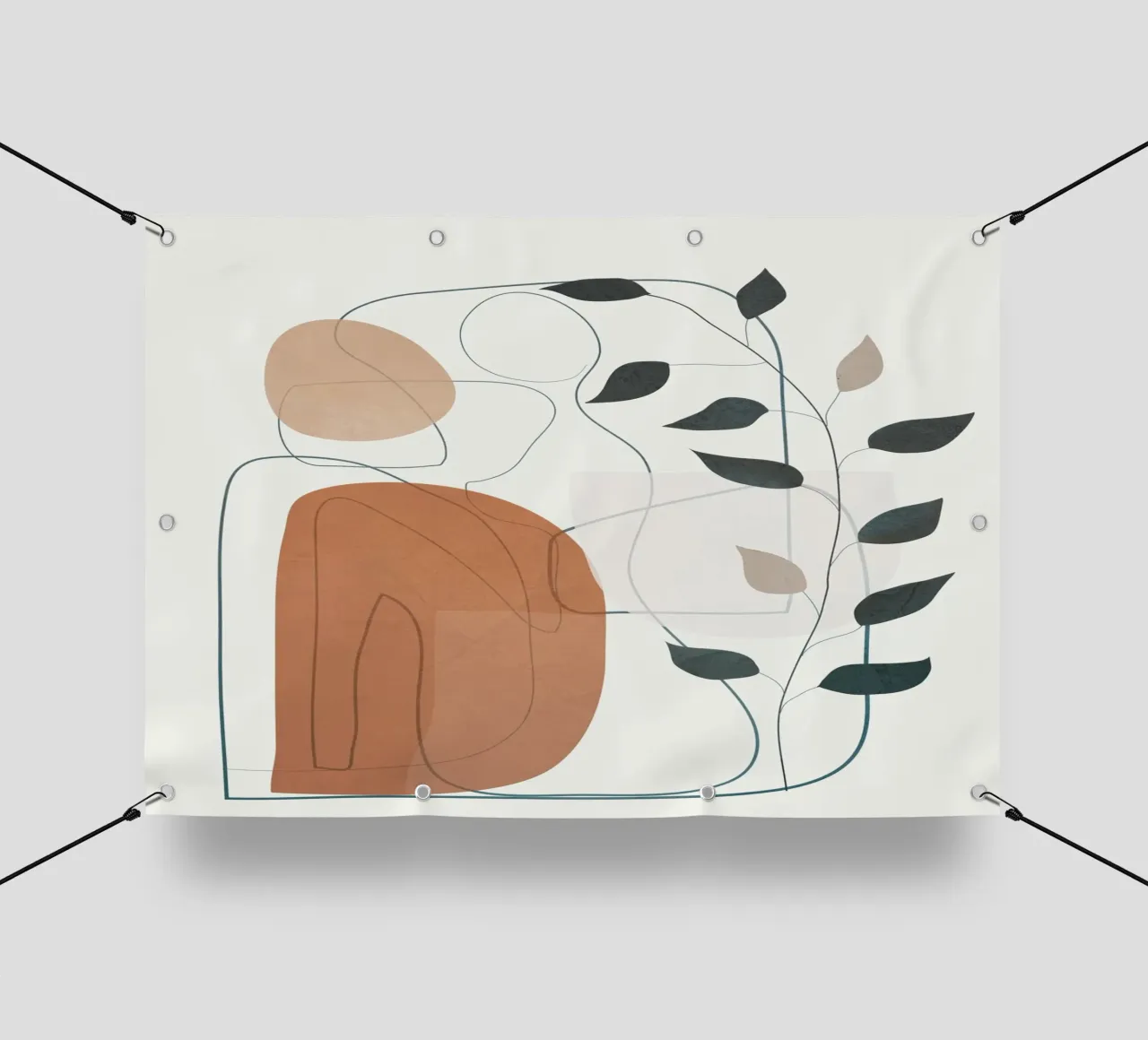 Movement Abstraction 1 telo in pvc da Nadjaa