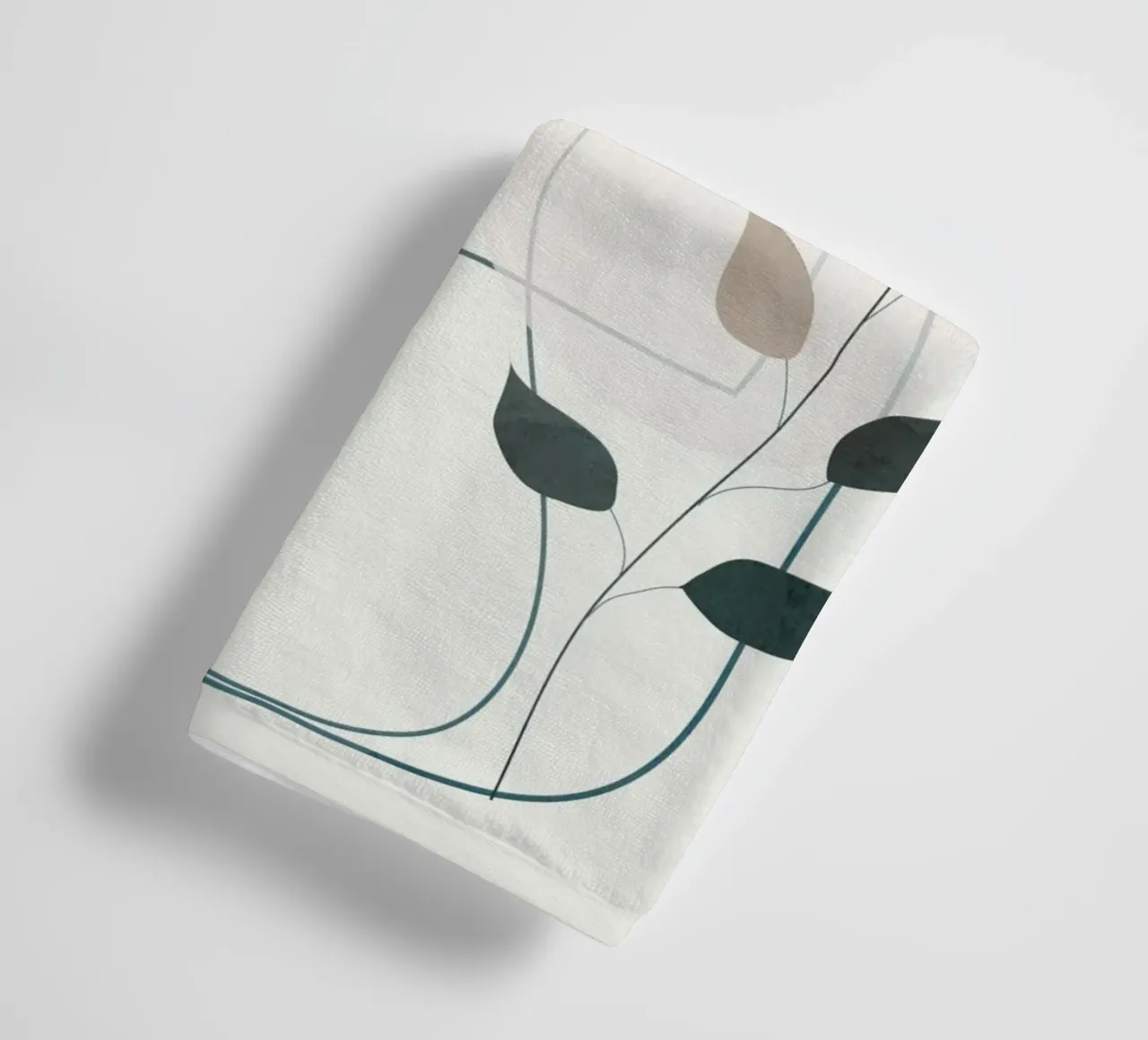 Movement Abstraction 1 badhanddoek van Nadjaa