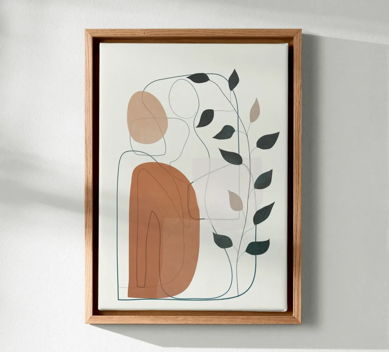 Movement Abstraction 1 tela da Nadjaa