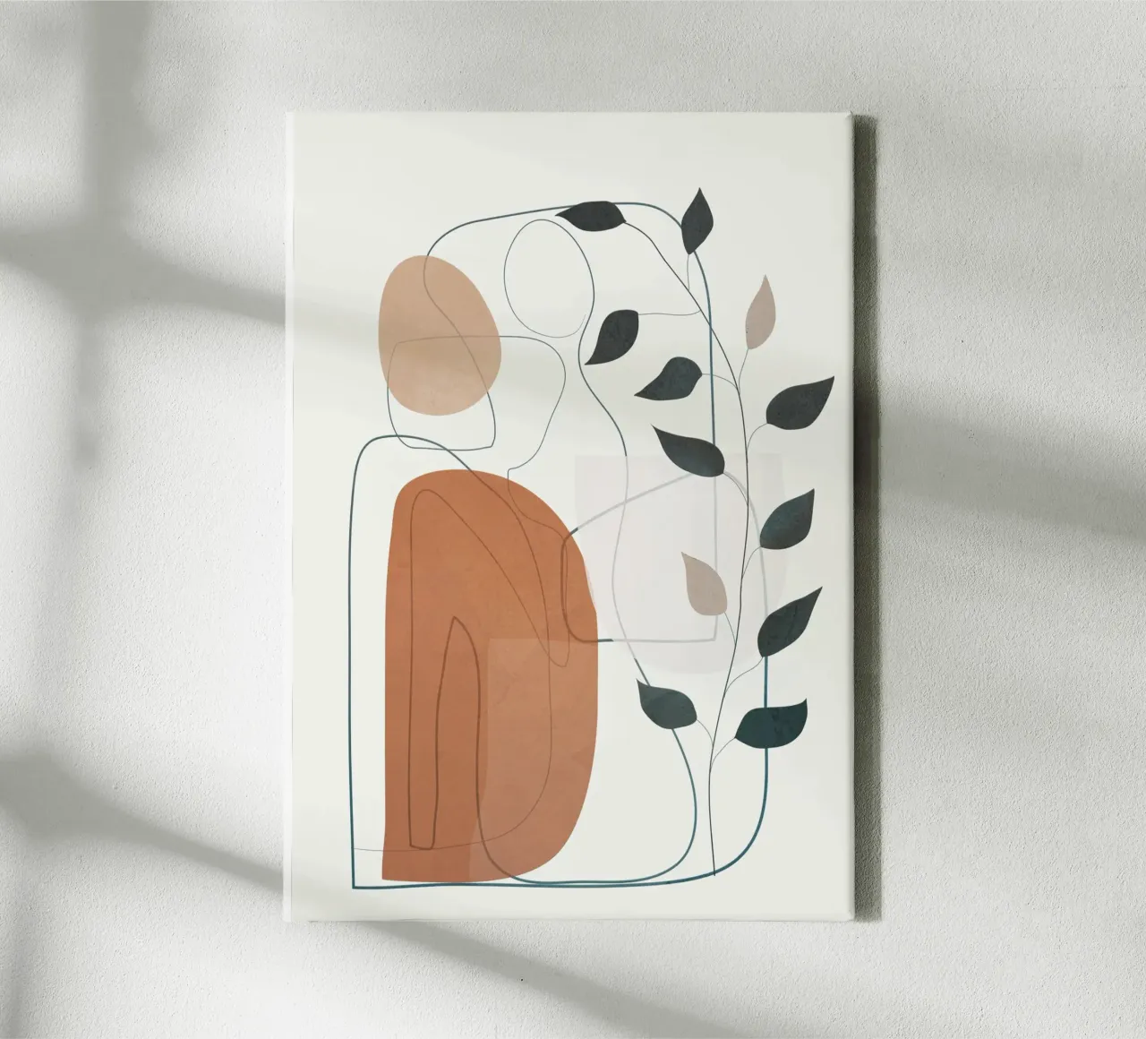 Movement Abstraction 1 tela da Nadjaa