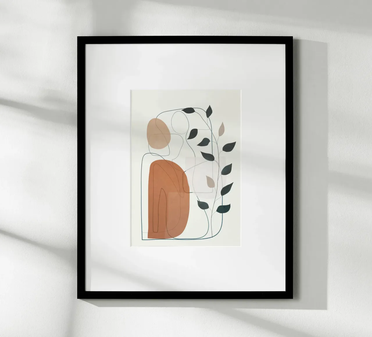 Movement Abstraction 1 carta hahnemühle da Nadjaa