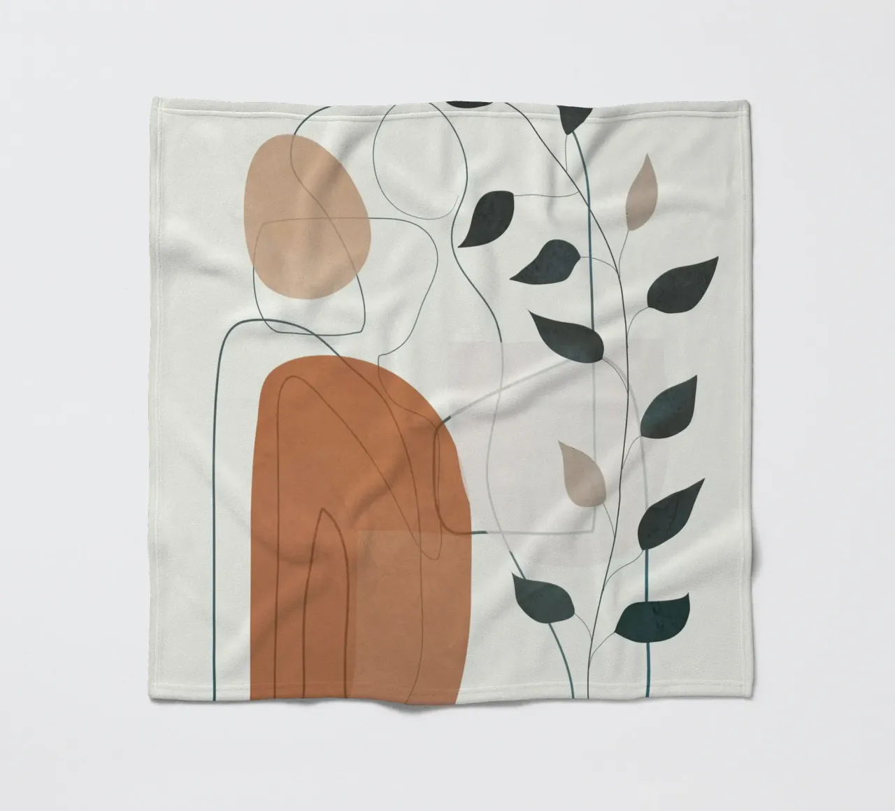 Movement Abstraction 1 coperta in pile da Nadjaa