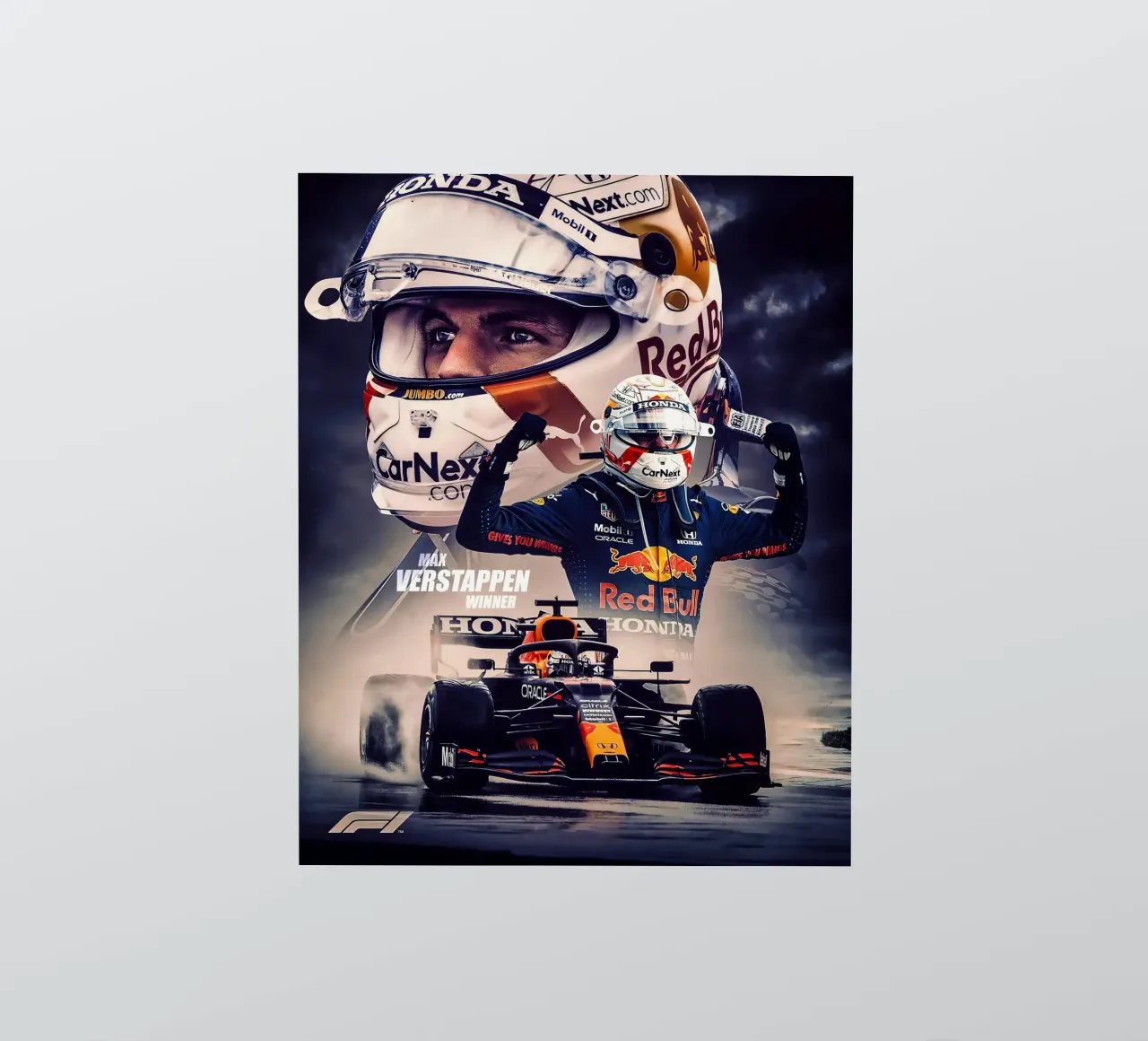 Max Verstappen adesivo da Indah Creative