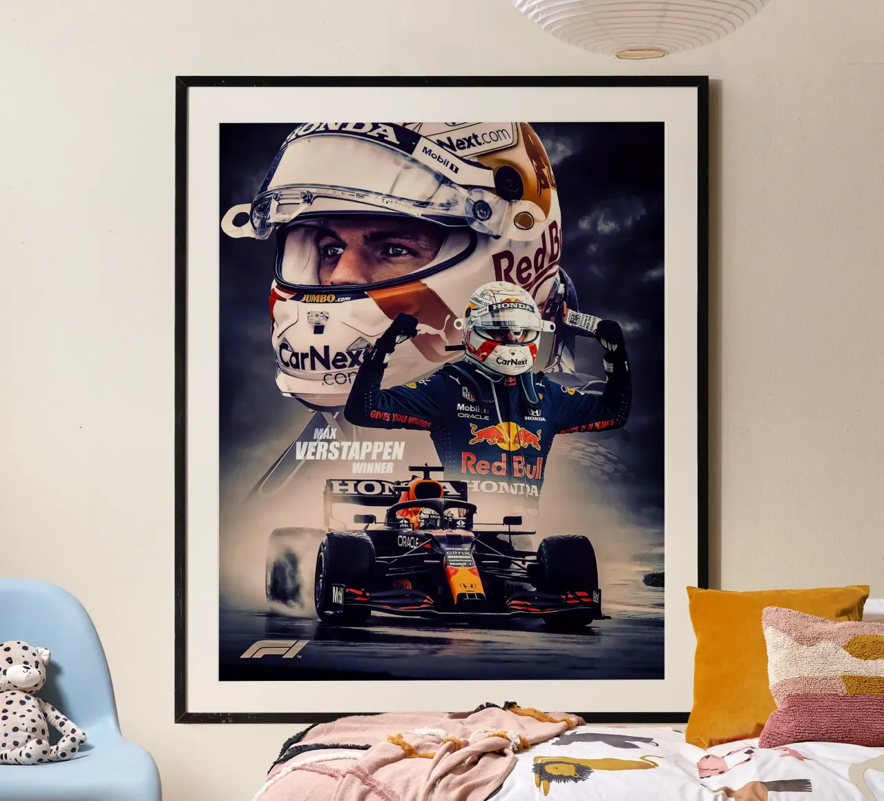 Max Verstappen carta hahnemühle da Indah Creative