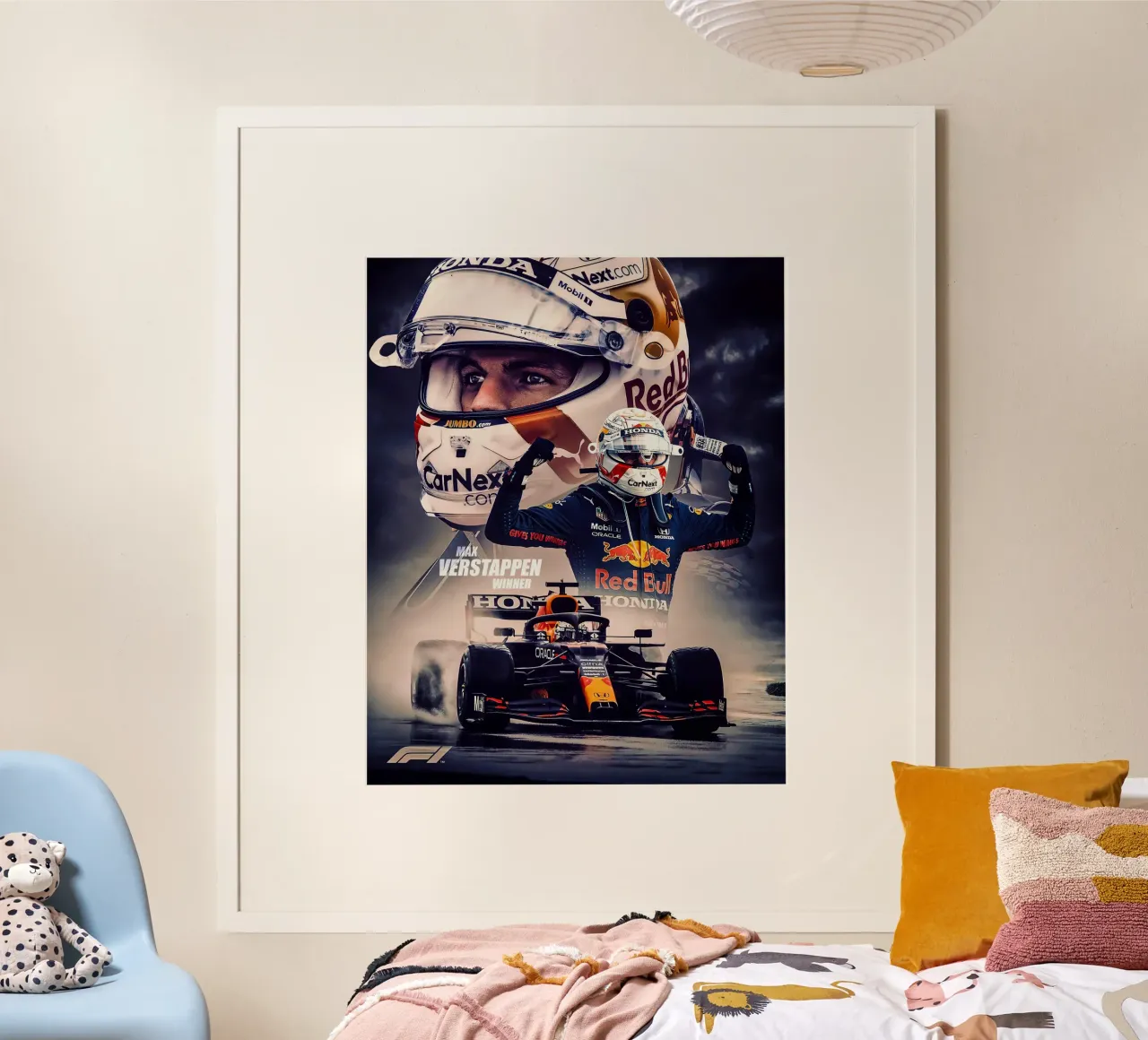 Max Verstappen carta hahnemühle da Indah Creative