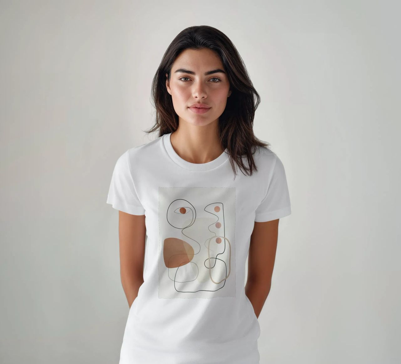 Movement Abstraction 2 t-shirt da Nadjaa