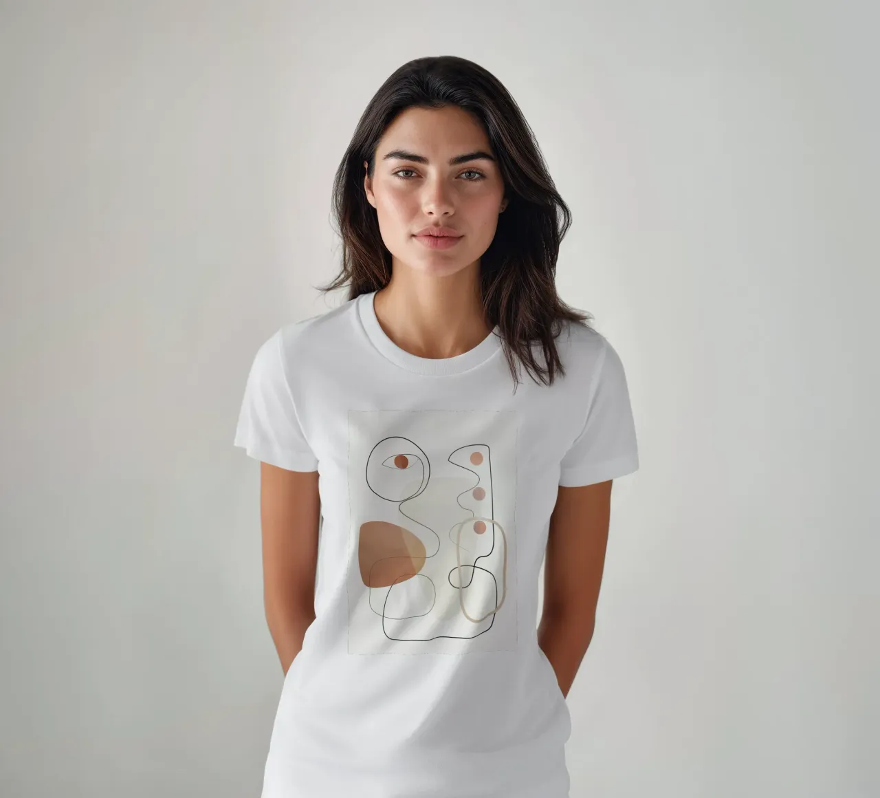 Movement Abstraction 2 t-shirt da Nadjaa