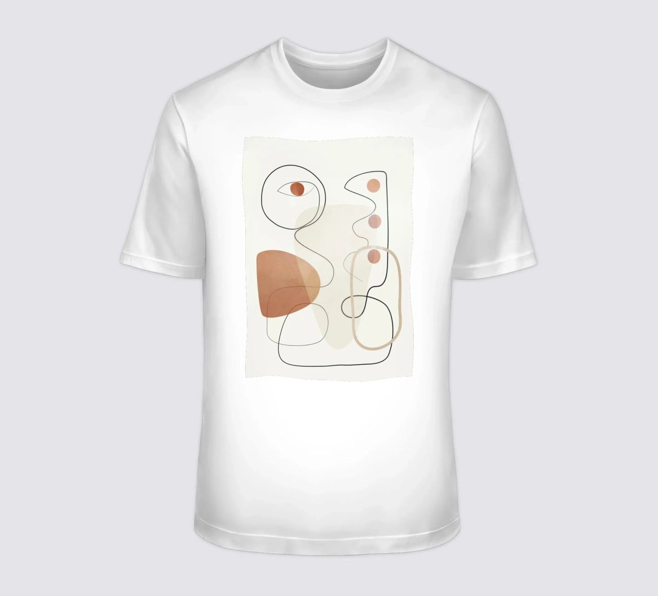 Movement Abstraction 2 t-shirt da Nadjaa