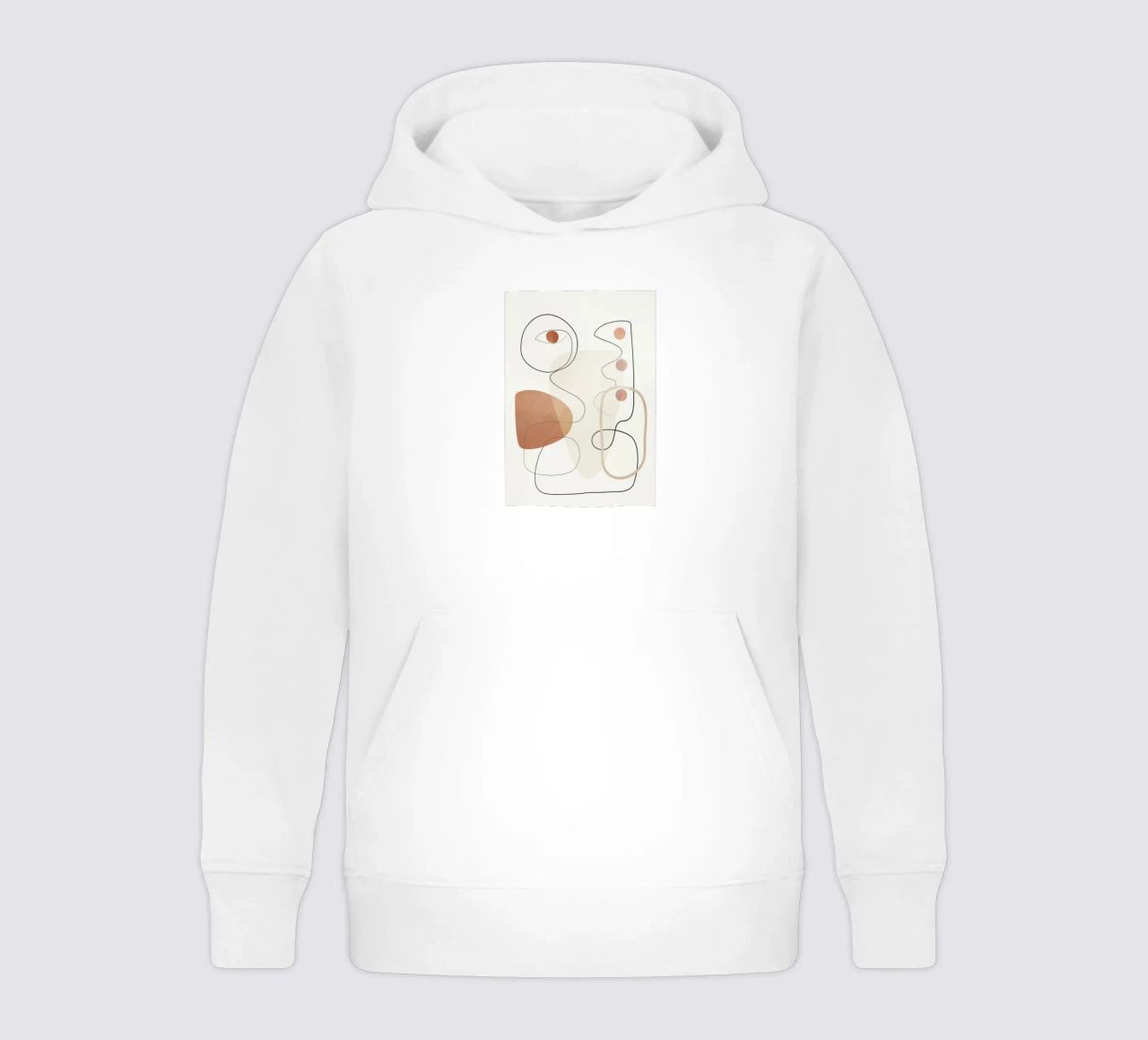 Movement Abstraction 2 felpa bambino con cappuccio da Nadjaa