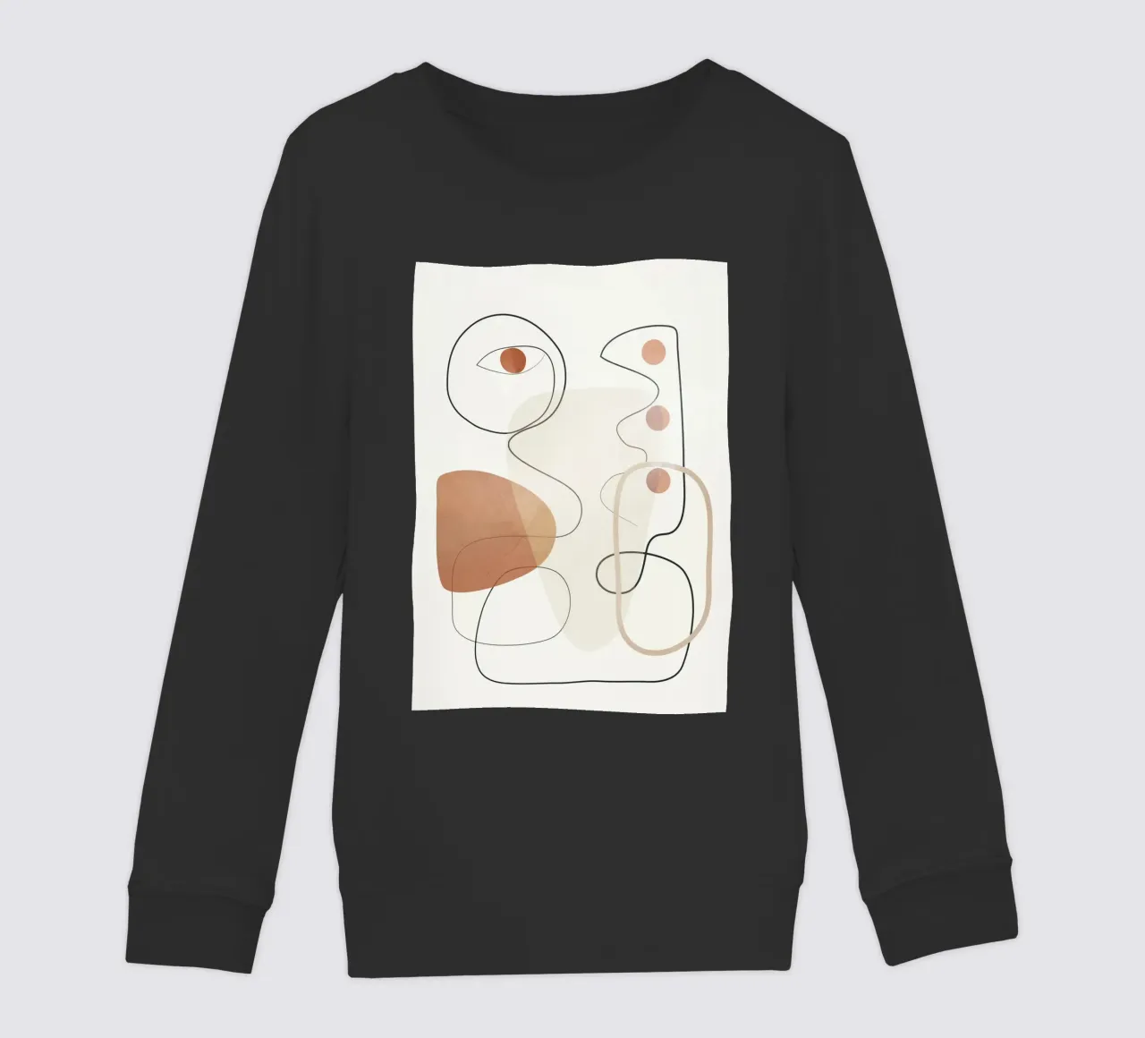 Movement Abstraction 2 felpa bambino da Nadjaa