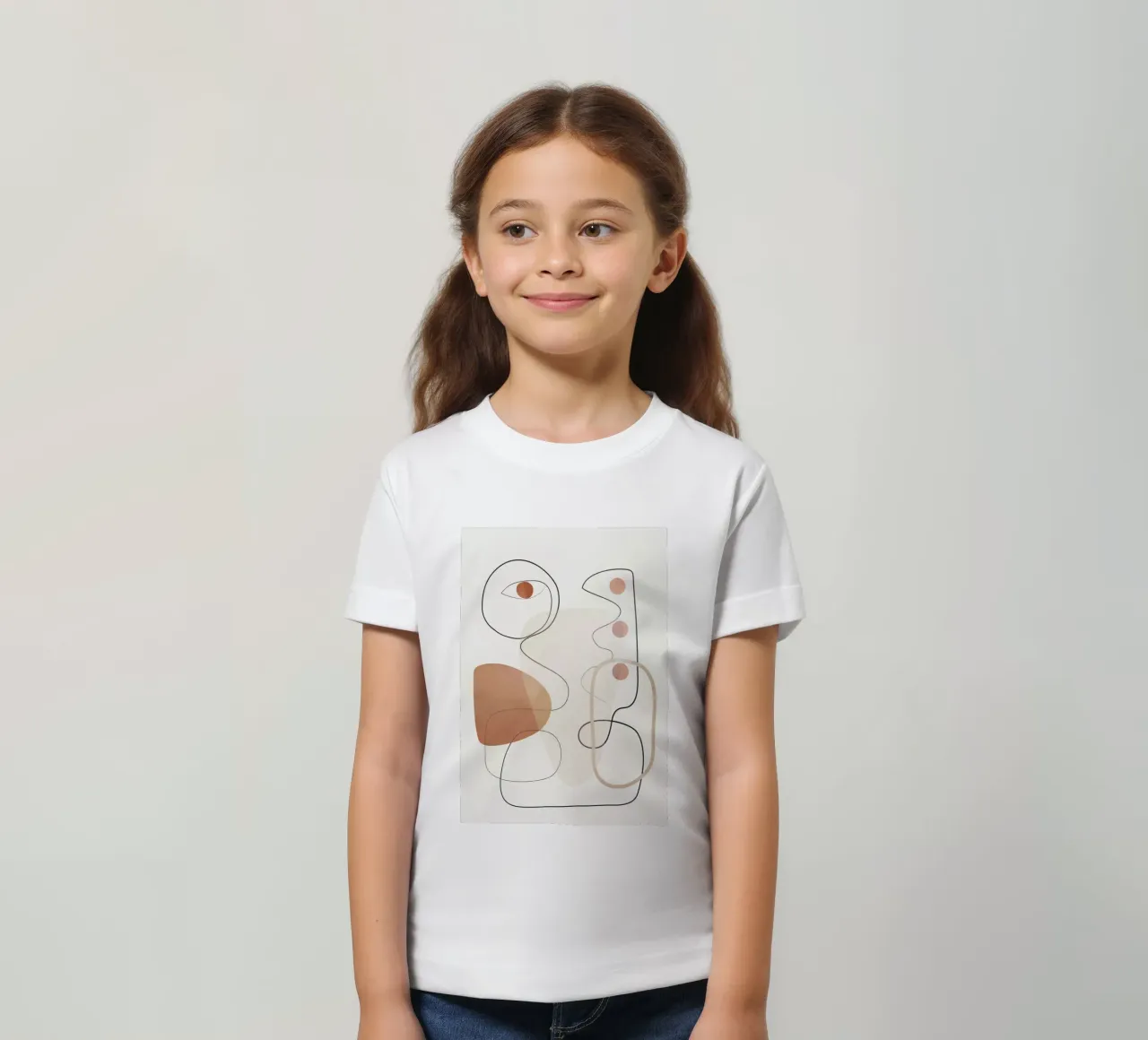 Movement Abstraction 2 t-shirt bambini da Nadjaa