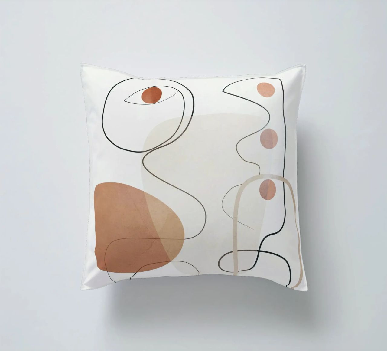 Movement Abstraction 2 cuscino da Nadjaa